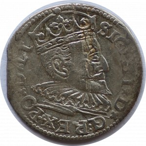 Zygmunt III Waza, Trojak, Ryga 1596