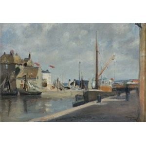 Hayden Henryk, WIDOK PORTU W HONFLEUR, 1933