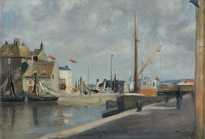 Hayden Henryk, WIDOK PORTU W HONFLEUR, 1933