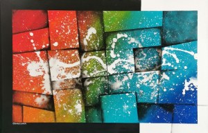 Ewelina GRABOWSKA (ur. 1992), Rainbow - Splash, 2020