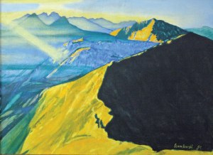 Wiesław SZAMBORSKI (ur. 1941), Cud nad górami, 1991