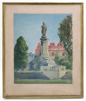 Juliusz MIESZKOWSKI (1906-1992), Pomnik Adama Mickiewicza w Warszawie