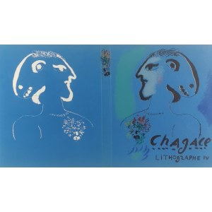 Marc CHAGALL (1887-1985), Okładka „Chagall Lithographe IV”