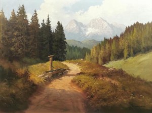 Leszek STAŃKO (1925-2011), Widok na Tatry