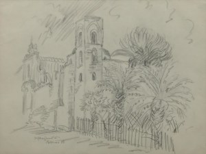 Stefan MROŻEWSKI (1894-1975), Katedra w Palermo, 1938