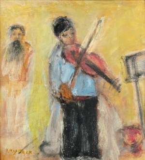 Issachar Ber RYBACK (1897-1935), Mały skrzypek i żebrak