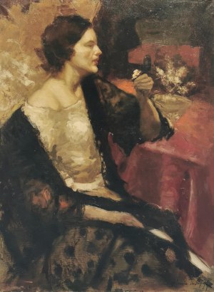 Alessio ISSUPOFF (1889-1957), Portret kobiety, 1945