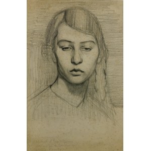 Henryk BERLEWI (1894-1967), Portret Ewy Schwarz, 1916
