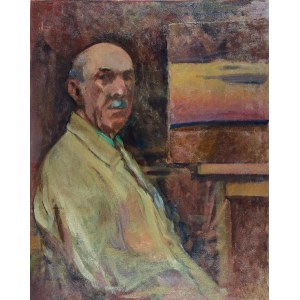 Stanisław CZAJKOWSKI (1878-1954), Autoportret, 1953-1954