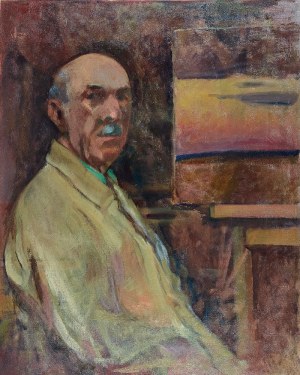 Stanisław CZAJKOWSKI (1878-1954), Autoportret, 1953-1954