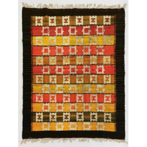 Kilim z wzorem geometrycznym