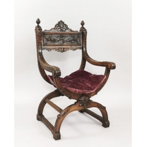 Fotel w stylu renesansowym