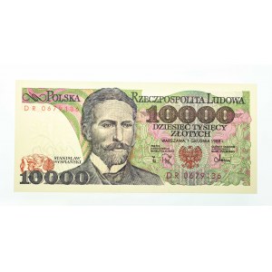 Polska, PRL 1944 - 1989, 10000 ZŁOTYCH 1.12.1988, seria DR.