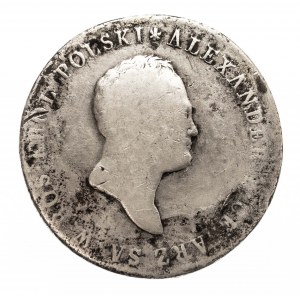 Królestwo Polskie, Aleksander I 1815-1825, 5 złotych 1817, Warszawa.