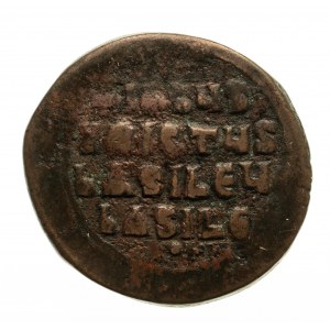 Bizancjum, follis anonimowy, bez imienia władcy, 1081 - 1118.