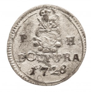 Węgry, Karol VI 1711-1740, 1 poltura 1728 PH