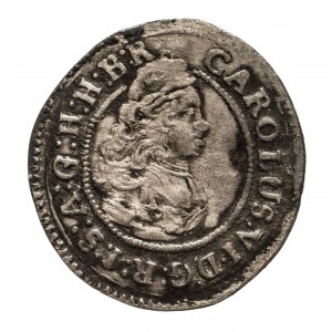 Węgry, Karol VI 1711-1740, 1 poltura 1722 PH