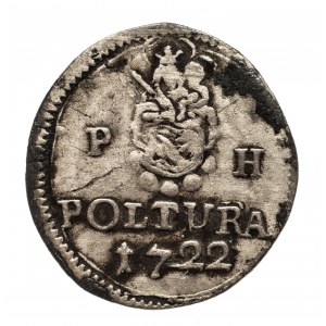 Węgry, Karol VI 1711-1740, 1 poltura 1722 PH