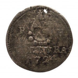 Węgry, Karol VI 1711-1740, 1 poltura 1724 PH