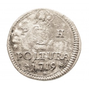 Węgry, Karol VI 1711-1740, 1 poltura 1719 PH