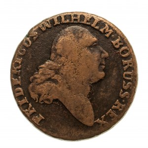 Prusy Południowe, Fryderyk Wilhelm II 1786-1797, trojak 1797 B, Wrocław.