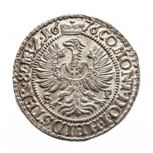 Śląsk, Księstwo Oleśnickie, Sylwiusz Fryderyk, 3 krajcary 1676, Oleśnica