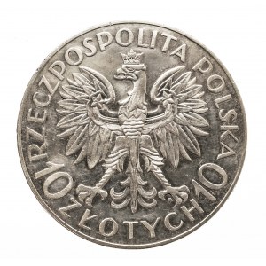 Polska, II Rzeczpospolita 1918-1939, 10 złotych 1933, Romuald Traugutt, Warszawa