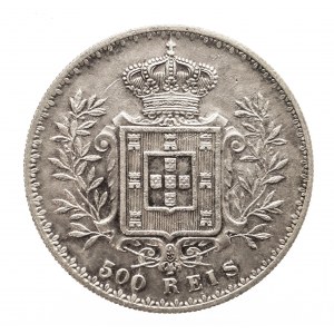 Portugalia, 500 reali 1891, Lizbona