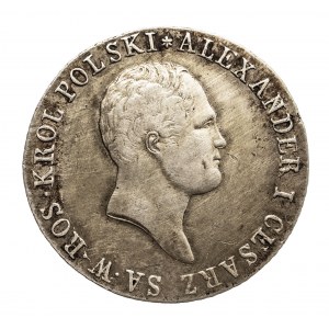 Królestwo Polskie, Aleksander I 1801-1825, 1 złoty polski 1818 IB, Warszawa