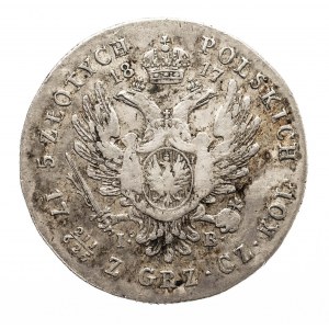 Królestwo Polskie, Aleksander I 1801-1825, 5 złotych 1817 I.B., Warszawa
