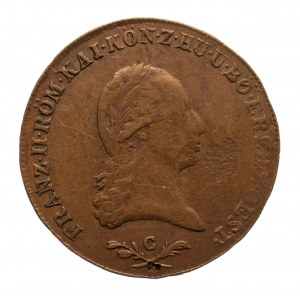 Austria, Franciszek II 1792-1835, 6 krajcarów 1800 C, Praga