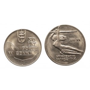 Polska, PRL 1944-1989, zestaw: 2 x 10 złotych