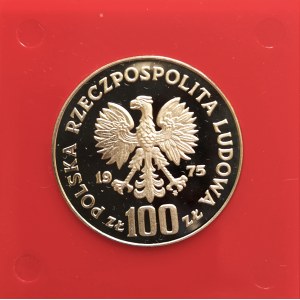 Polska, PRL 1944-1989, 100 złotych 1975, Zamek Królewski w Warszawie, próba, srebro, Warszawa