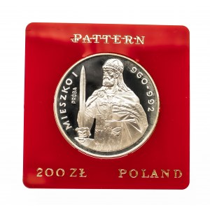 Polska, PRL 1944-1989, 200 złotych 1979, Mieszko I. próban srebro, Warszawa