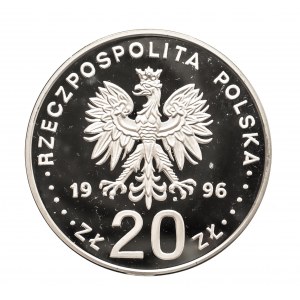 Polska, Rzeczpospolita od 1989 roku, 20 złotych 1996, Tysiąclecie Miasta Gdańska, srebro, Warszawa