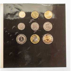 Polska, Rzeczpospolita od 1989 roku, zestaw monet obiegowych z 2010 roku