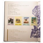 POCZTA POLSKA, PWPW, Księga znaczków pocztowych 2003 plus blok Ateny 2004.