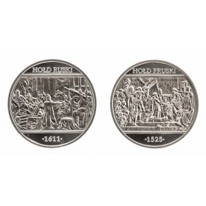 Polska, Rzeczpospolita od 1989, zestaw 2 x 10 złotych 2019, Hołd Pruski, Hołd Ruski.
