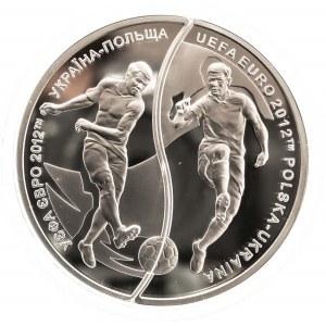 Polska, Ukraina, zestaw 10 złotych, 10 hrywien, Euro 2012, Warszawa.