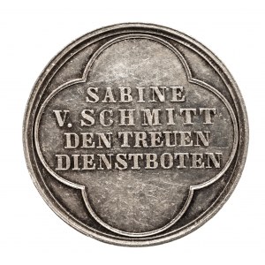 Niemcy , medal Matka Boska z Dzieciątkiem Jezus.