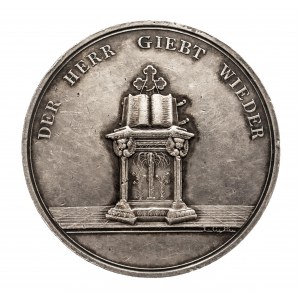 Niemcy , medal ku pamięci zmarłego 1828.