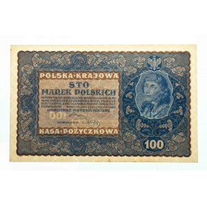 Polska, II Rzeczpospolita 1919 - 1939, 100 MAREK POLSKICH, 23.08.1919, IG Serja J.