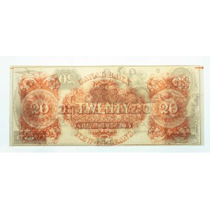 Stany Zjednoczone Ameryki (USA), Louisiana - Canal Bank New Orleans, 20 dolarów 18...(lata 60'), Nowy Orlean, seria C