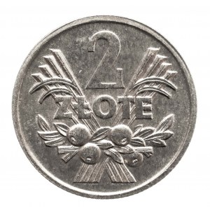 Polska, PRL 1944-1989, 2 złote 1970.