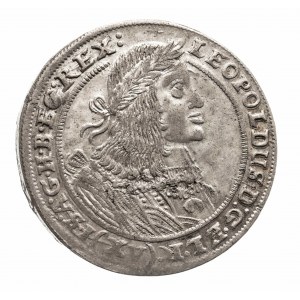 Śląsk, Leopold I 1657-1705, 15 krajcarów 1660 GH, Wrocław.