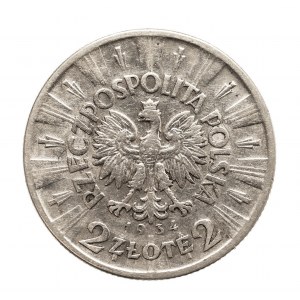 Polska, II Rzeczpospolita 1918-1939, 2 złote Piłsudski 1934, Warszawa.