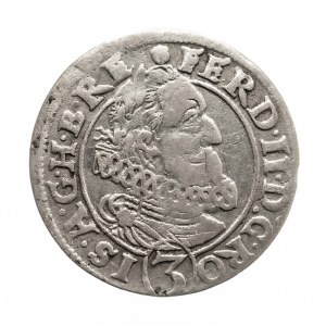 Śląsk, Ferdynand II 1619-1637, 3 krajcary 1627 HR, Wrocław.