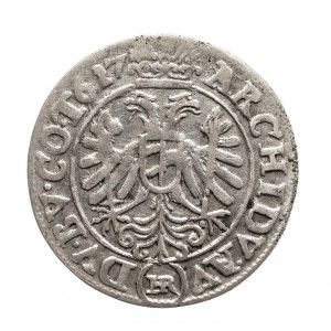 Śląsk, Ferdynand II 1619-1637, 3 krajcary 1627 HR, Wrocław.