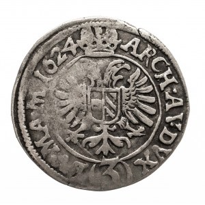 Austria, Ferdynand II 1619-1637, 3 krajcary 1624, Praga