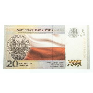 Rzeczpospolita Polska, NBP - banknot kolekcjonerski, 20 złotych 13.02.2018, Stulecie odzyskania Niepodległości.